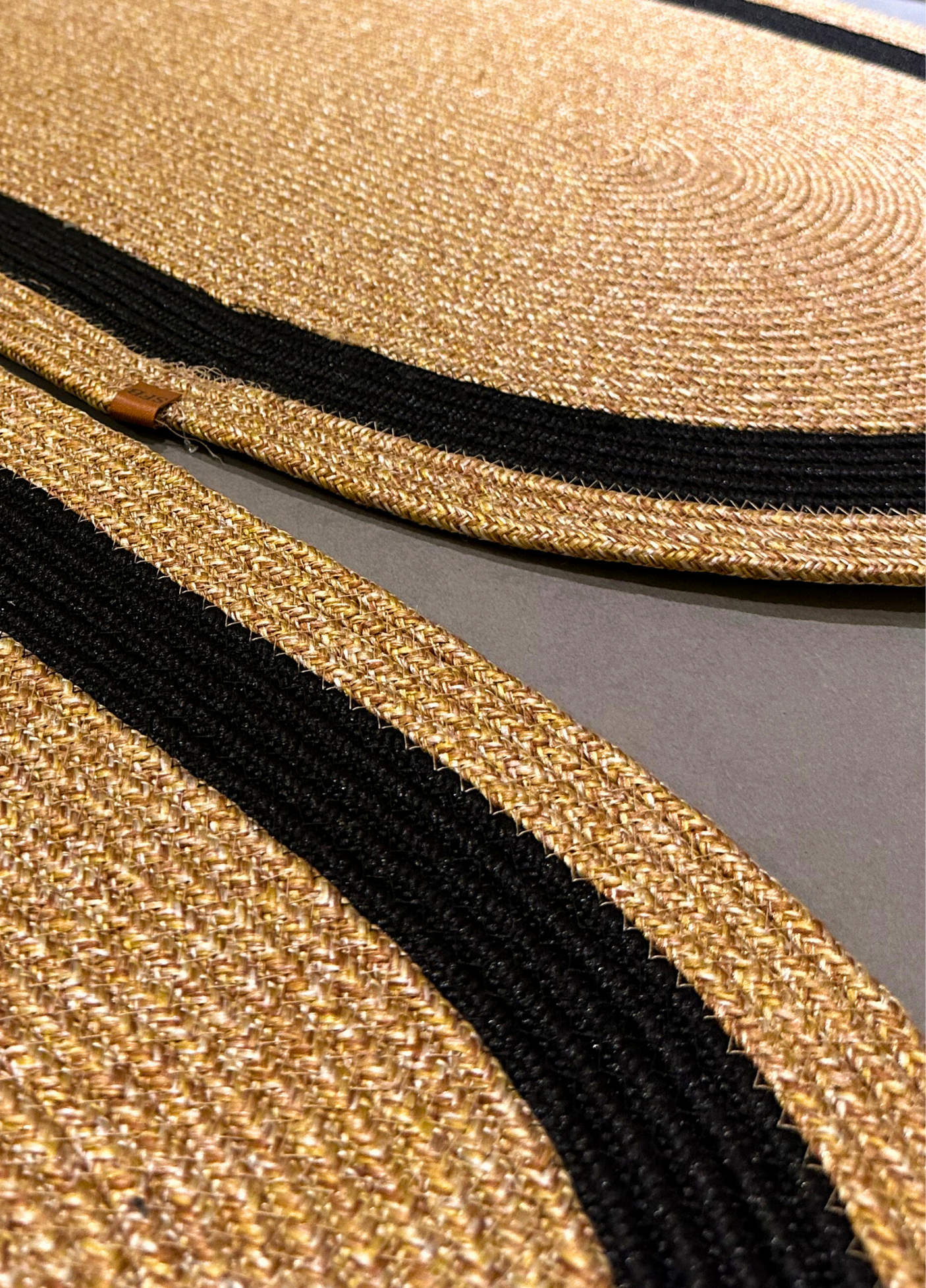 Jute Strip Design Bohemian Rug & Carpet & Mat & Runner