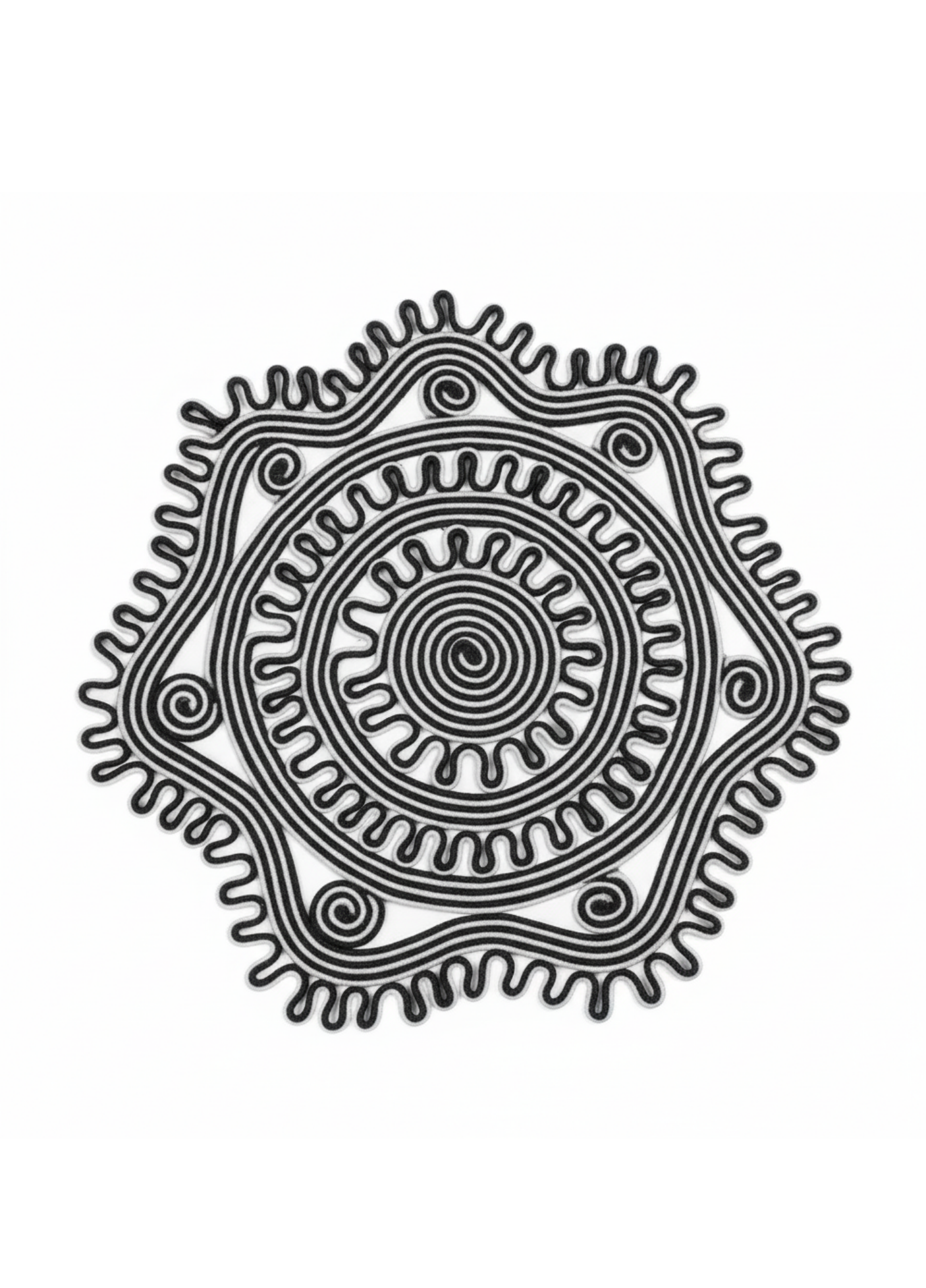 Elora Desenli Jüt Kilim Bohem