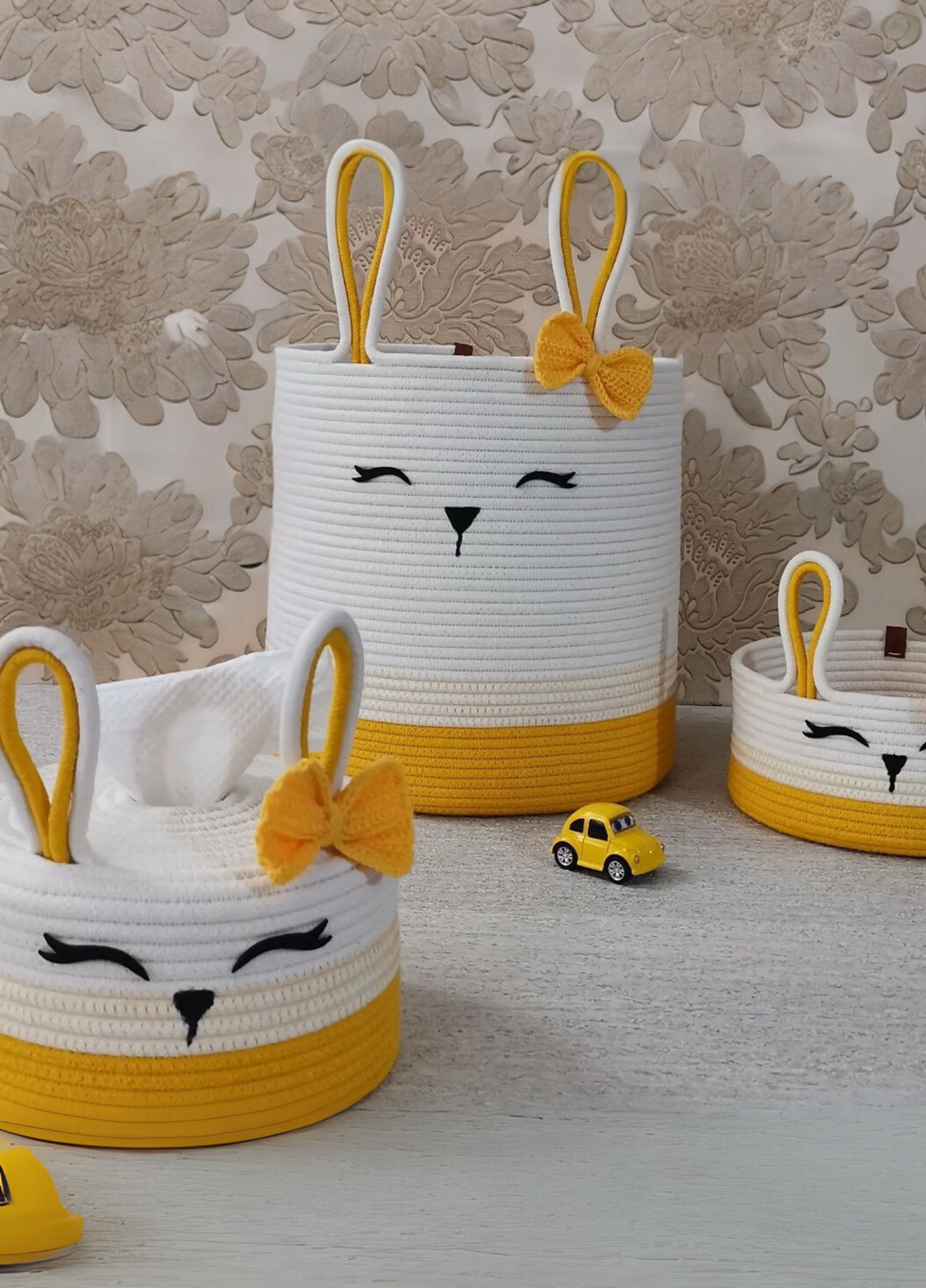 Konsept Çoçuk Odası Oyuncak Sepeti Seti