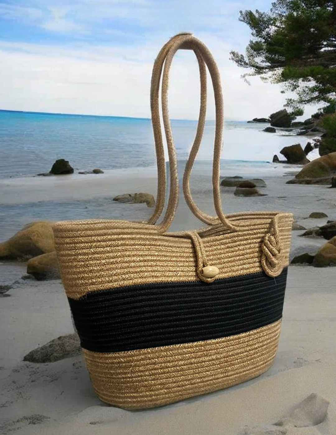 Jute Women's Beach Bag