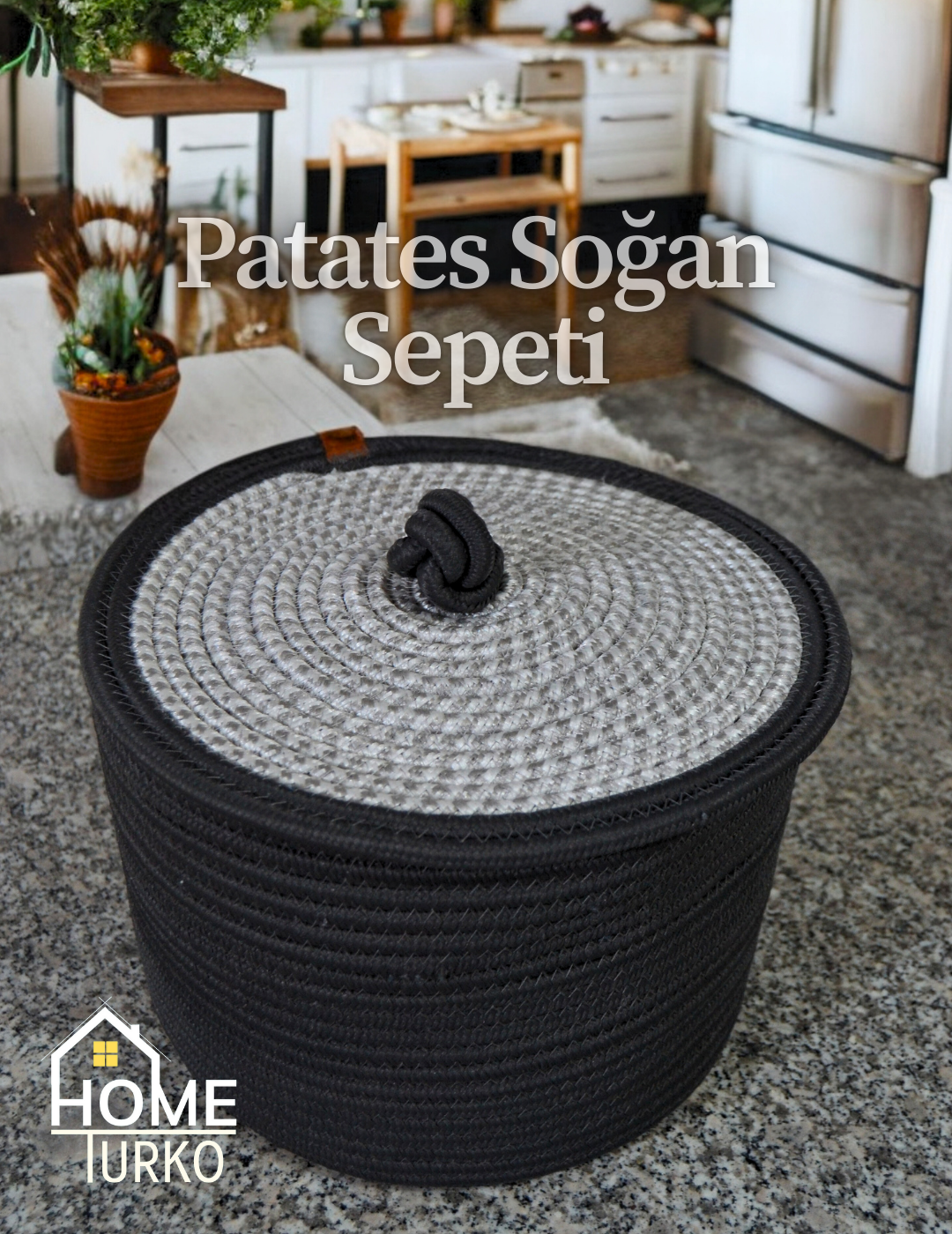 Bohemian Kitchen Basket