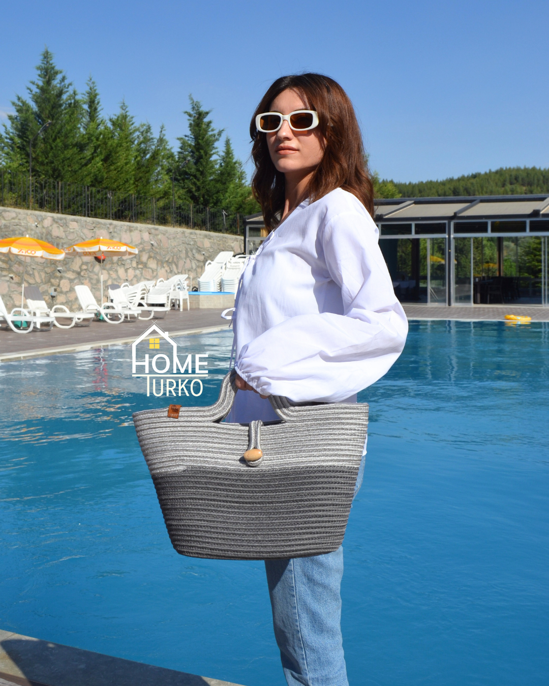 Jute Decorative Bohemian Bag