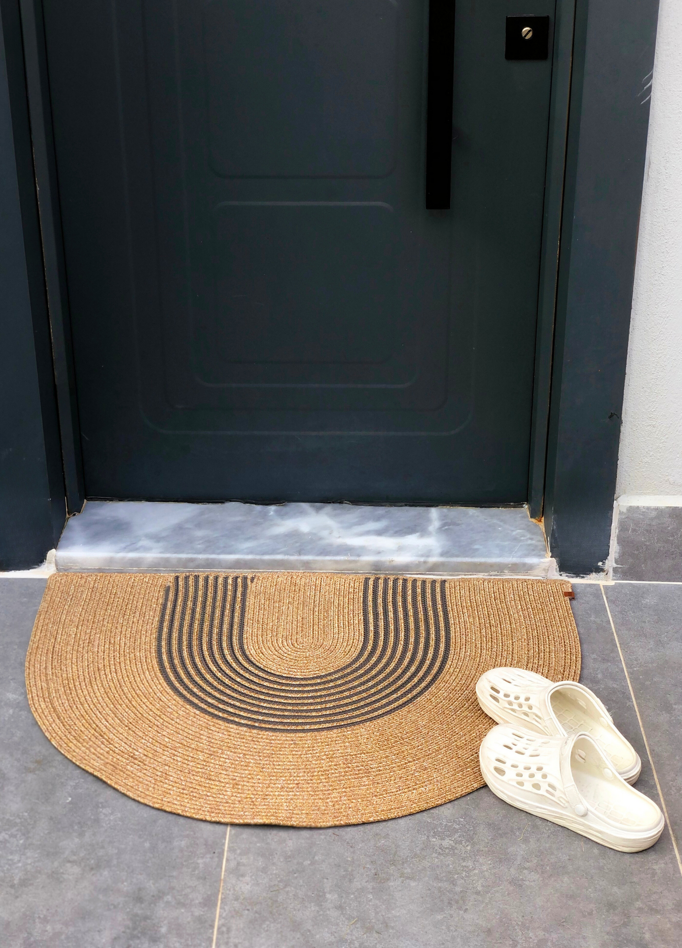 Bohemian Wicker Color Doormat