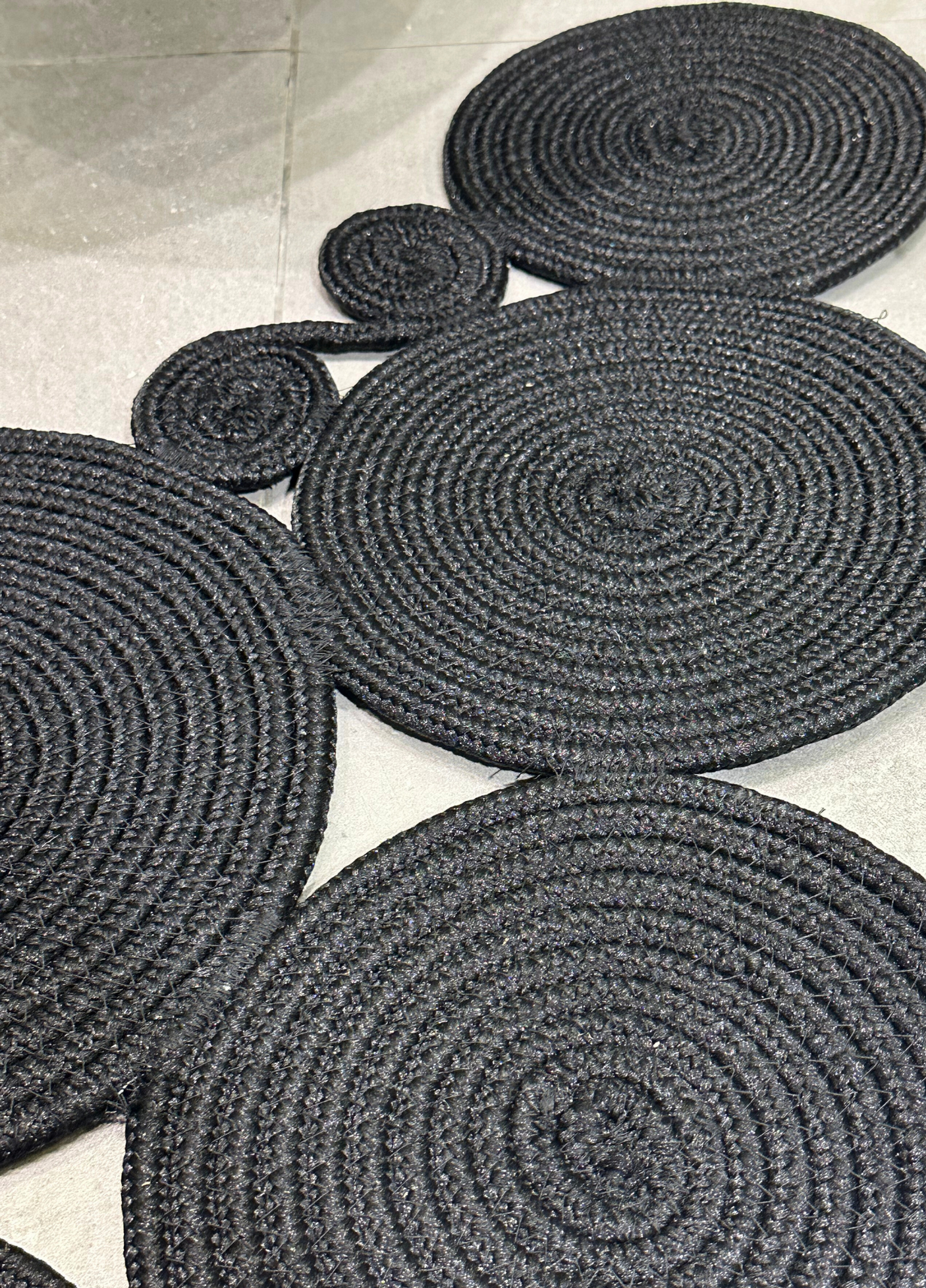 Jute Bohemian Toilet Seat Mat