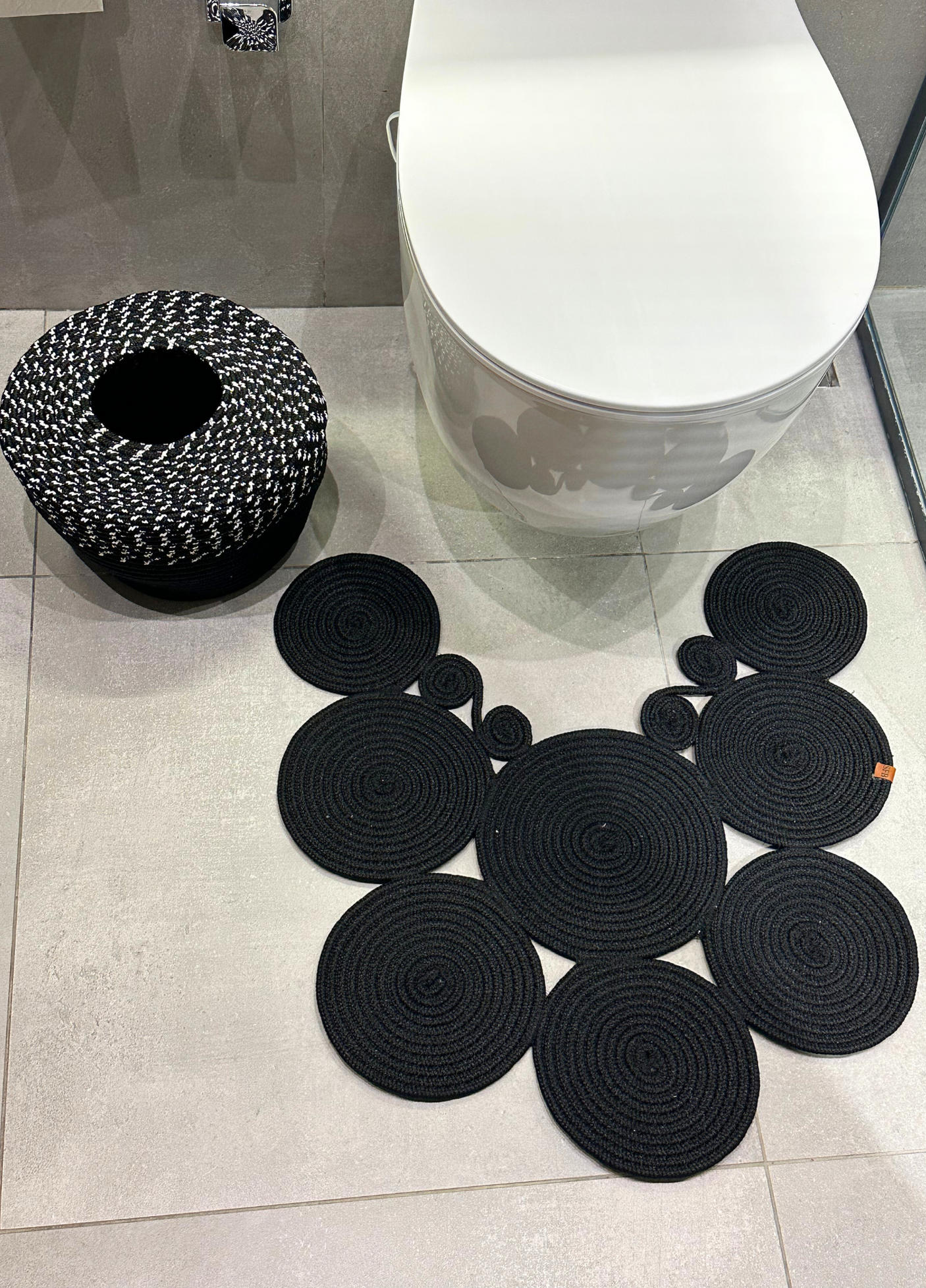 2-Piece Bathroom Mat Set