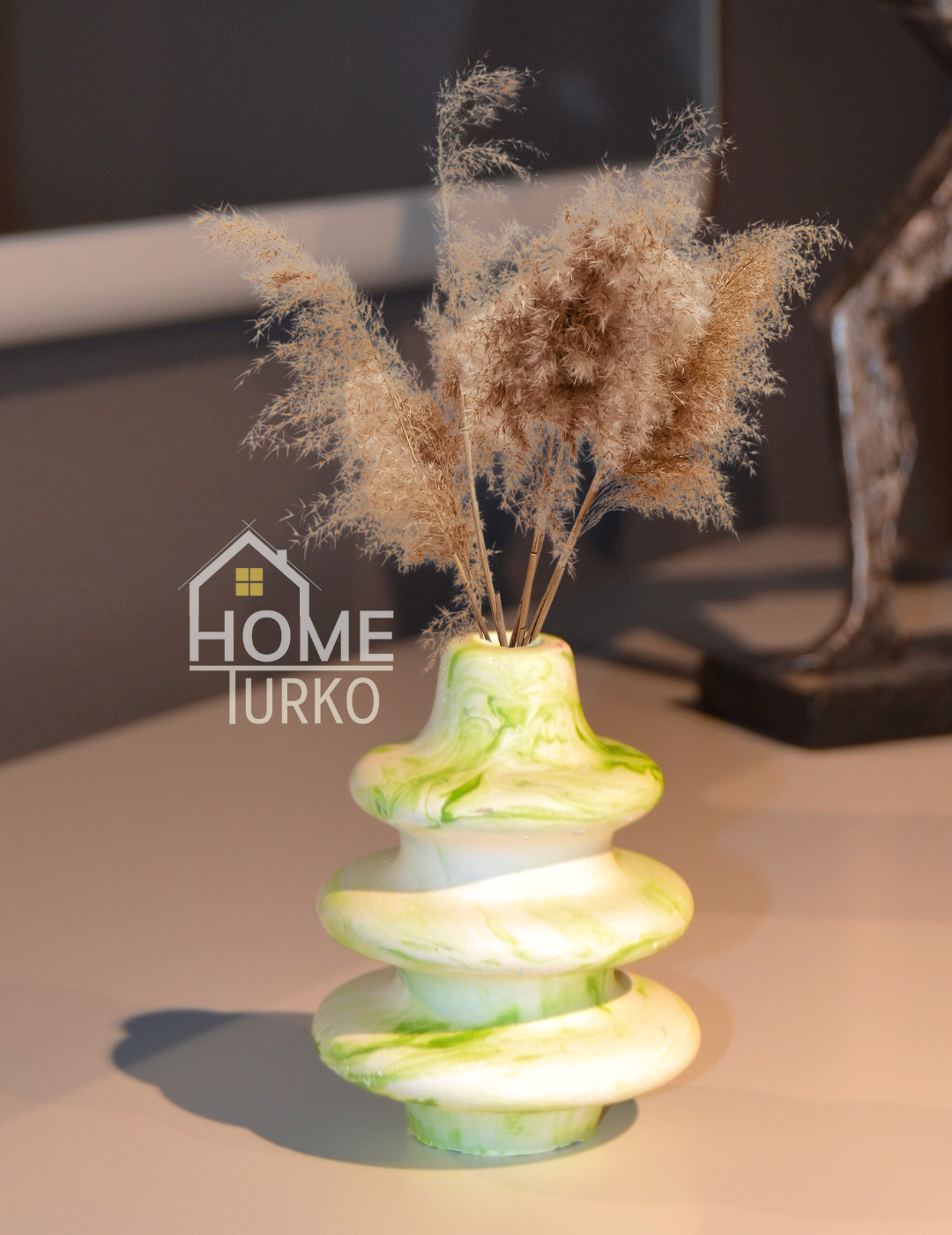 Single Bohemian Figurine Ornamental Vase