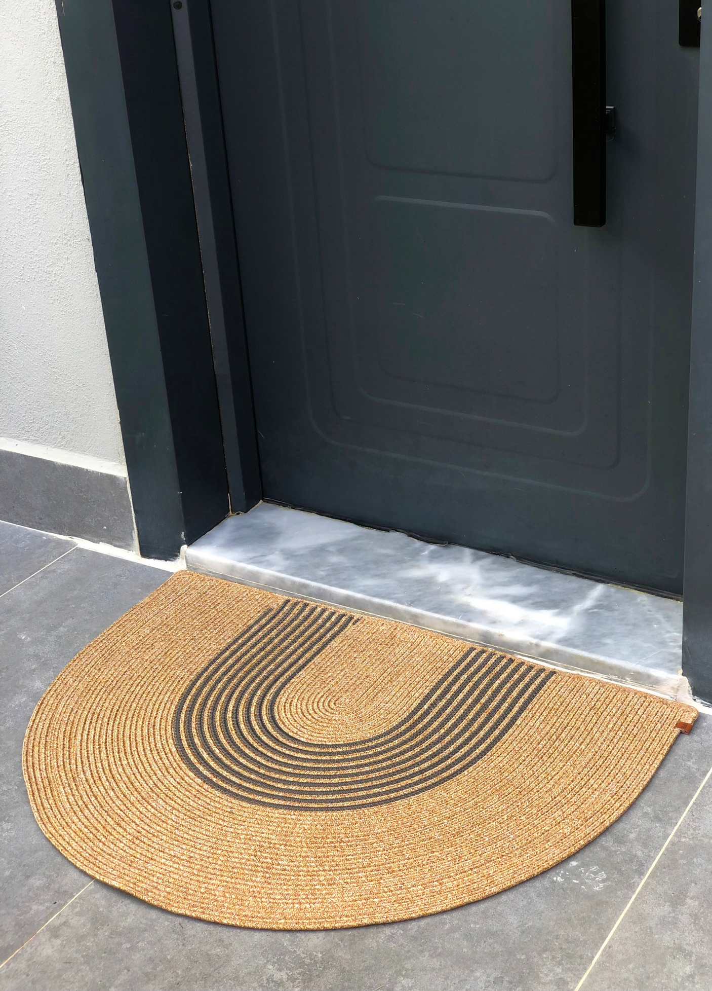 Bohemian Wicker Color Doormat