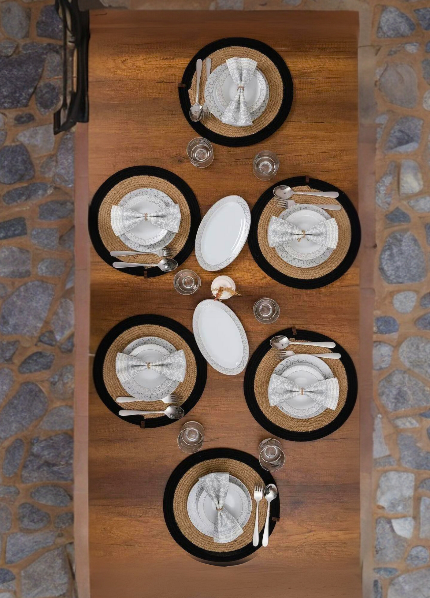 Bohemian Presentation Set, Plate Mat, Subplate