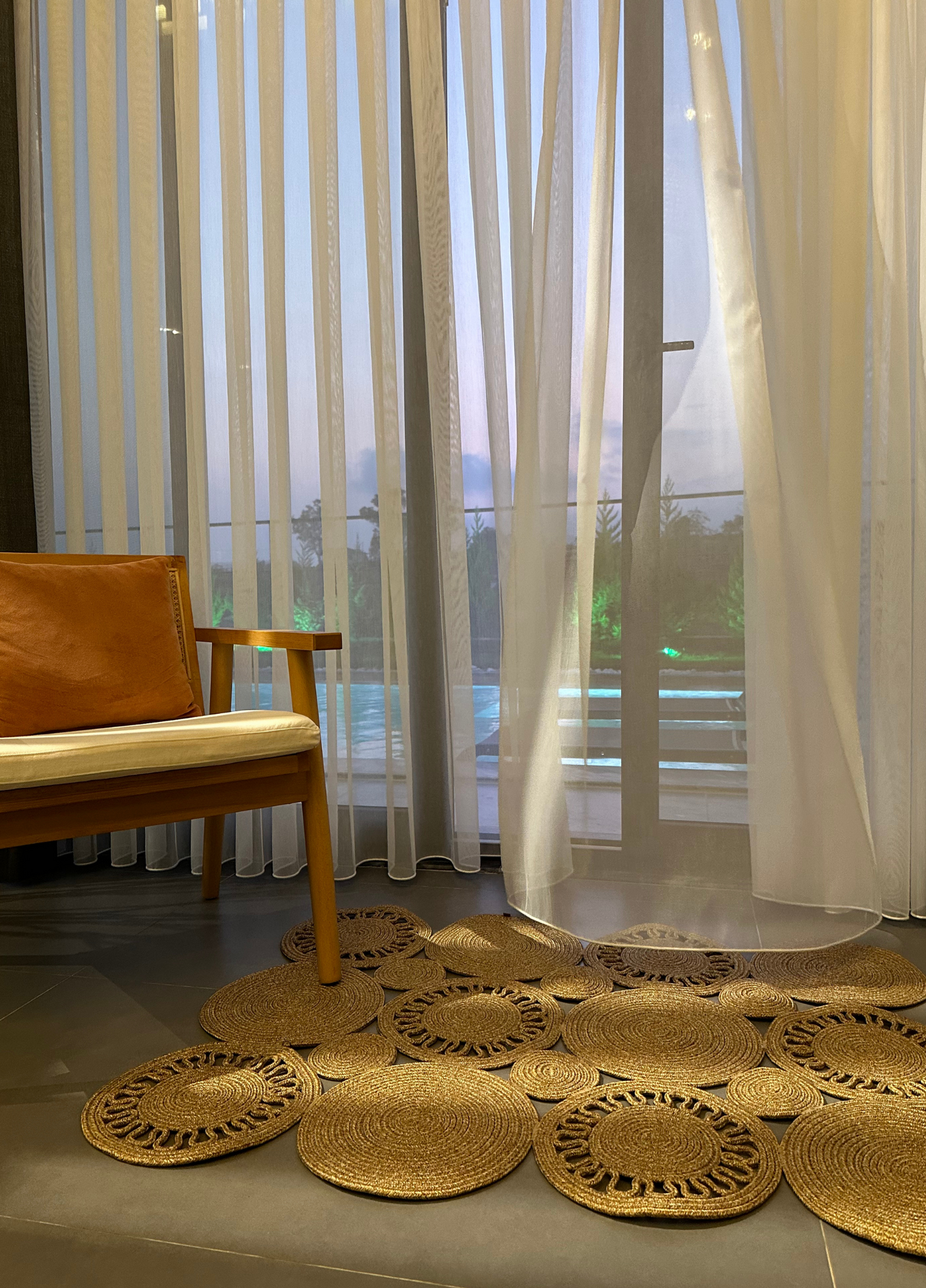 Bohemian Jute Patterned Carpet & Rug