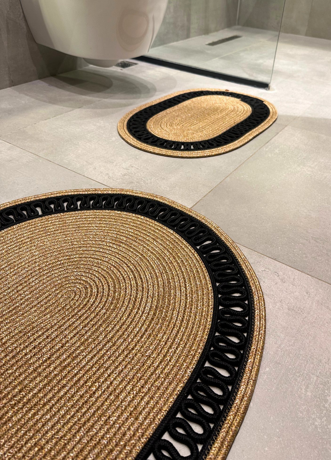 2-Piece Bathroom Mat Set