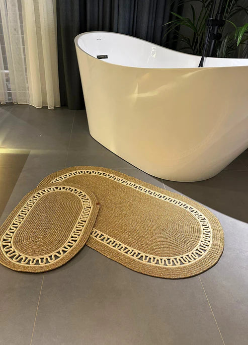 2-Piece Bathroom Mat Set