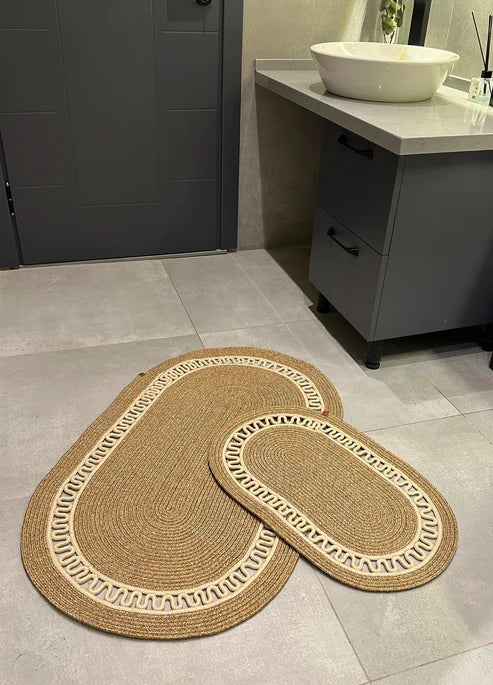 2-Piece Bathroom Mat Set