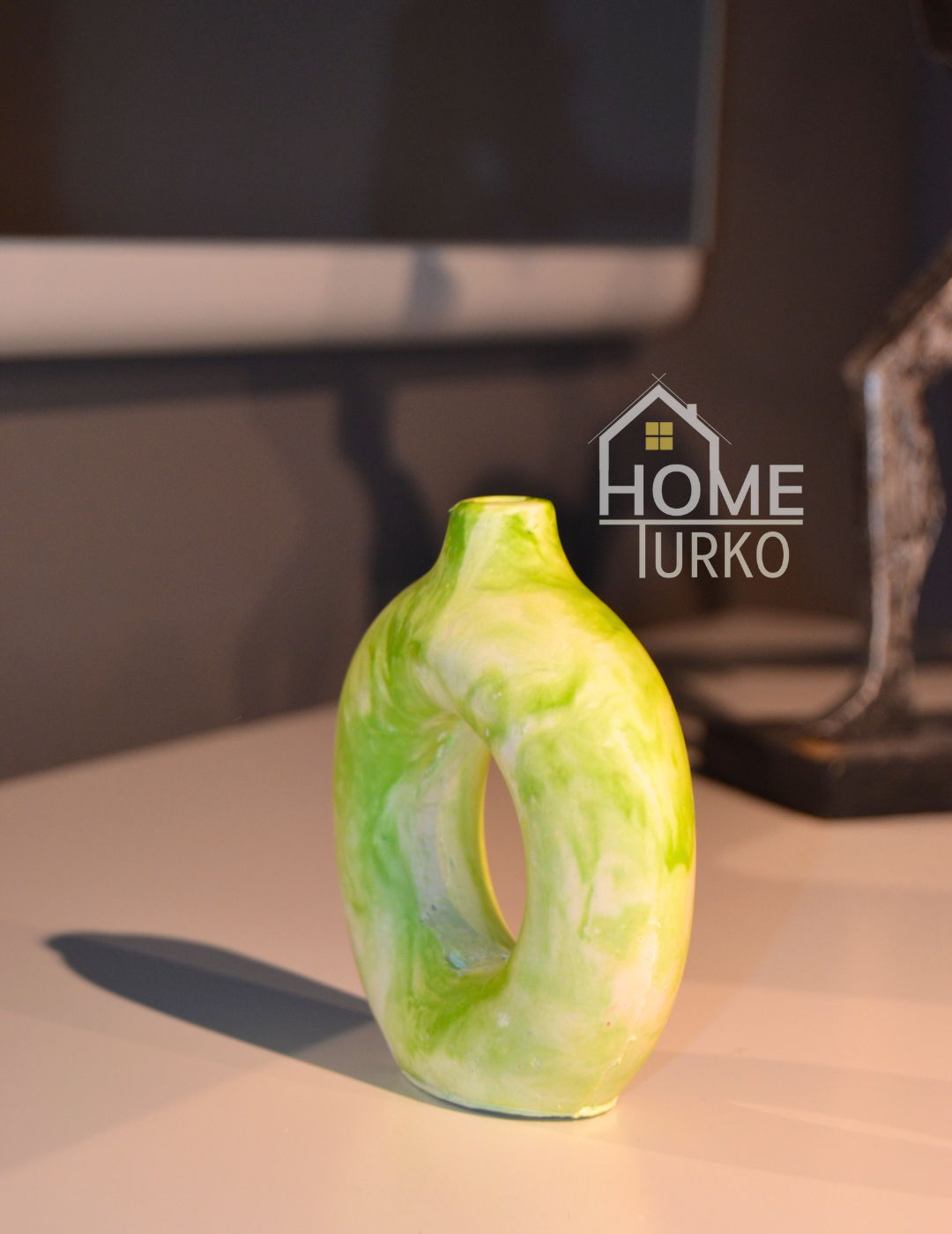 Single Bohemian Figurine Ornamental Vase