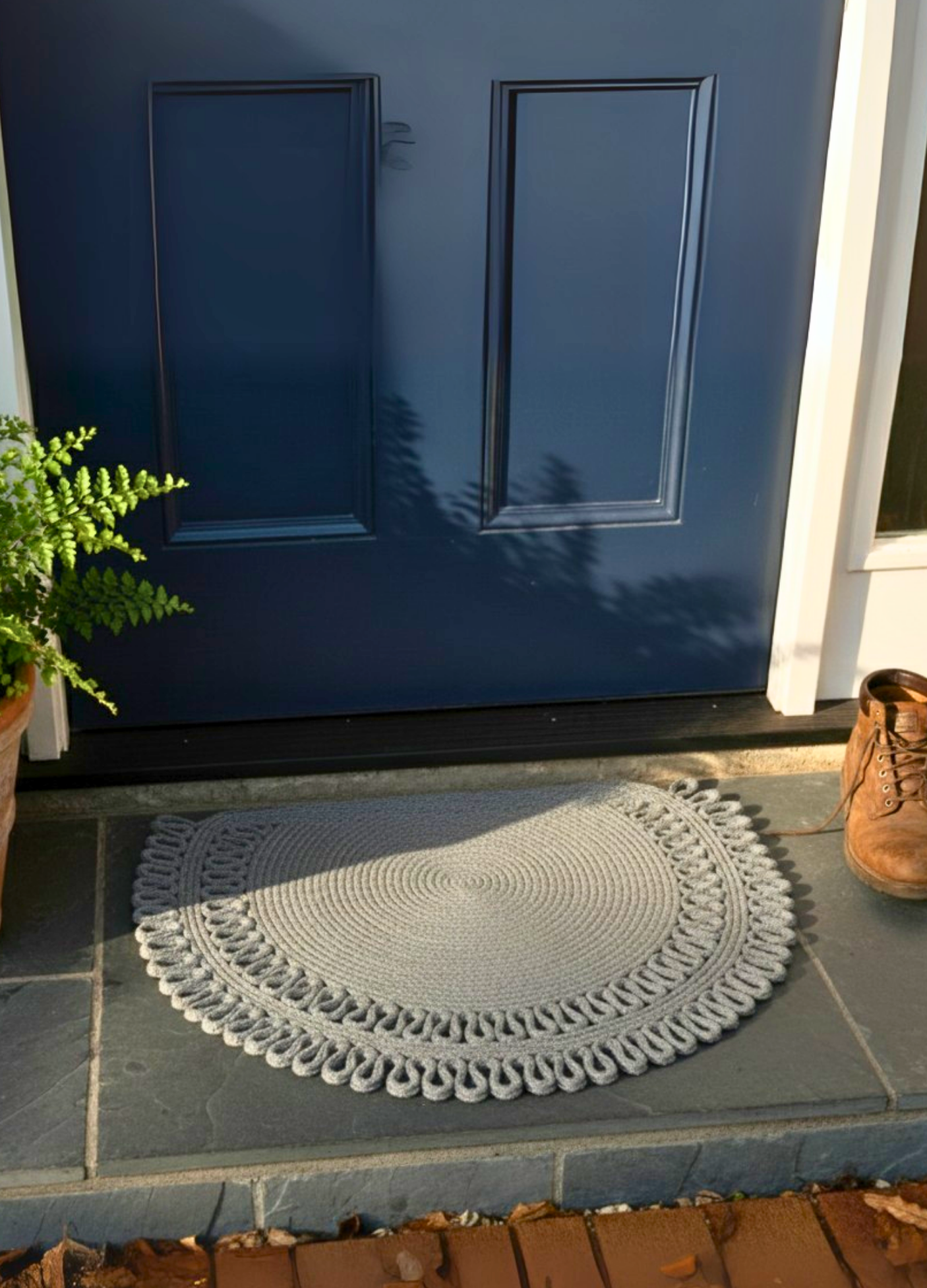 HANDWOVEN JUTE DOORWELCOME MAT