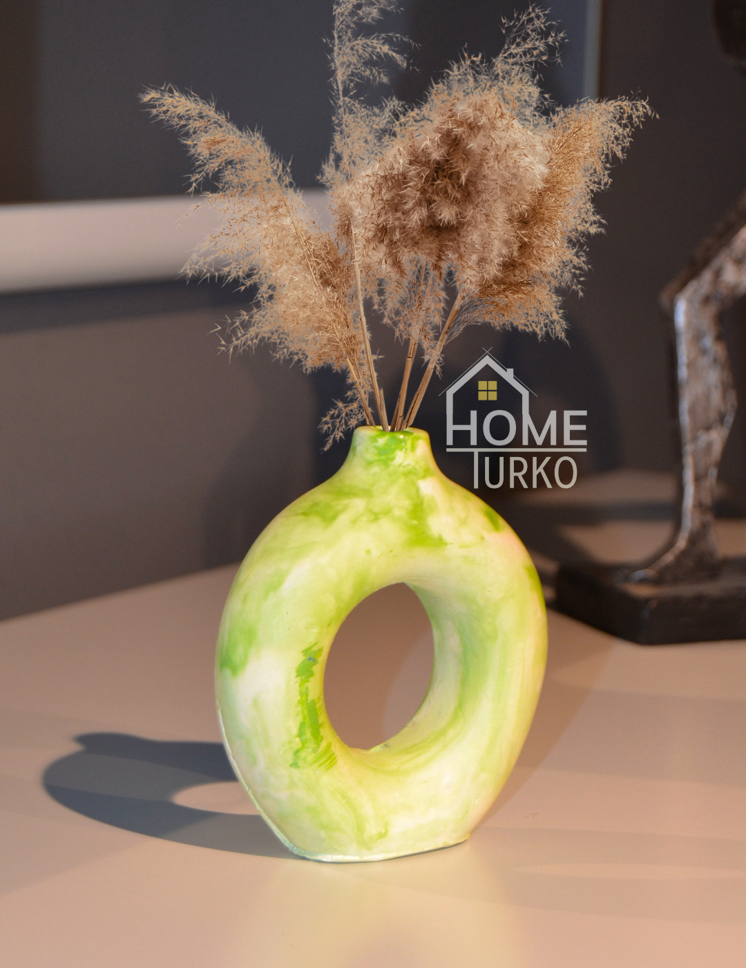 Single Bohemian Figurine Ornamental Vase