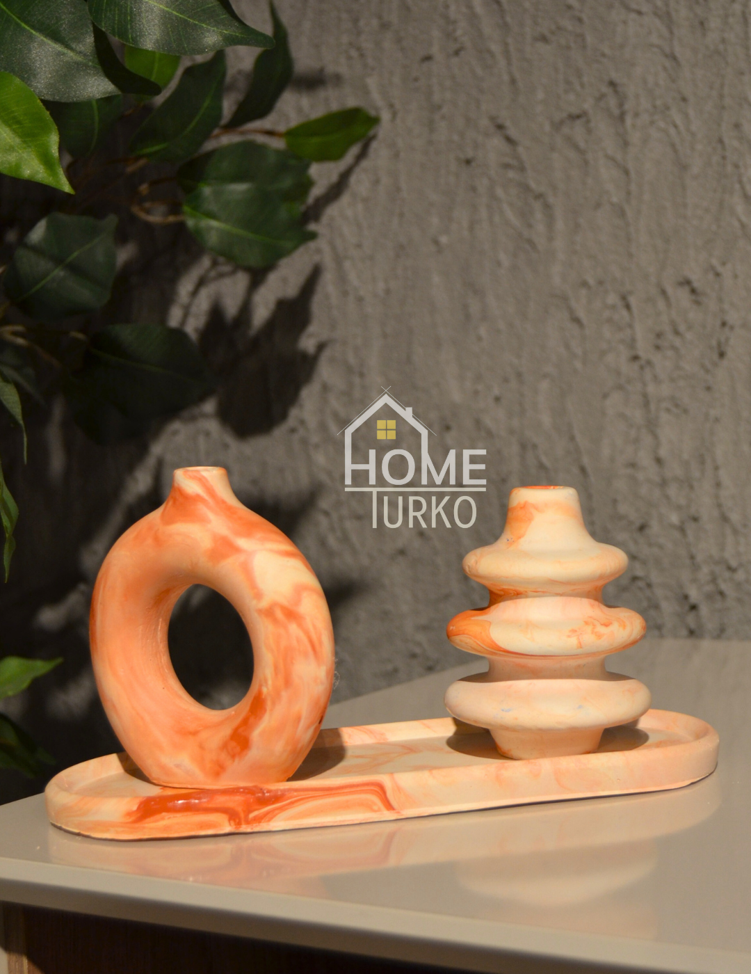 Bohemian Trinket Ornamental Vase Set