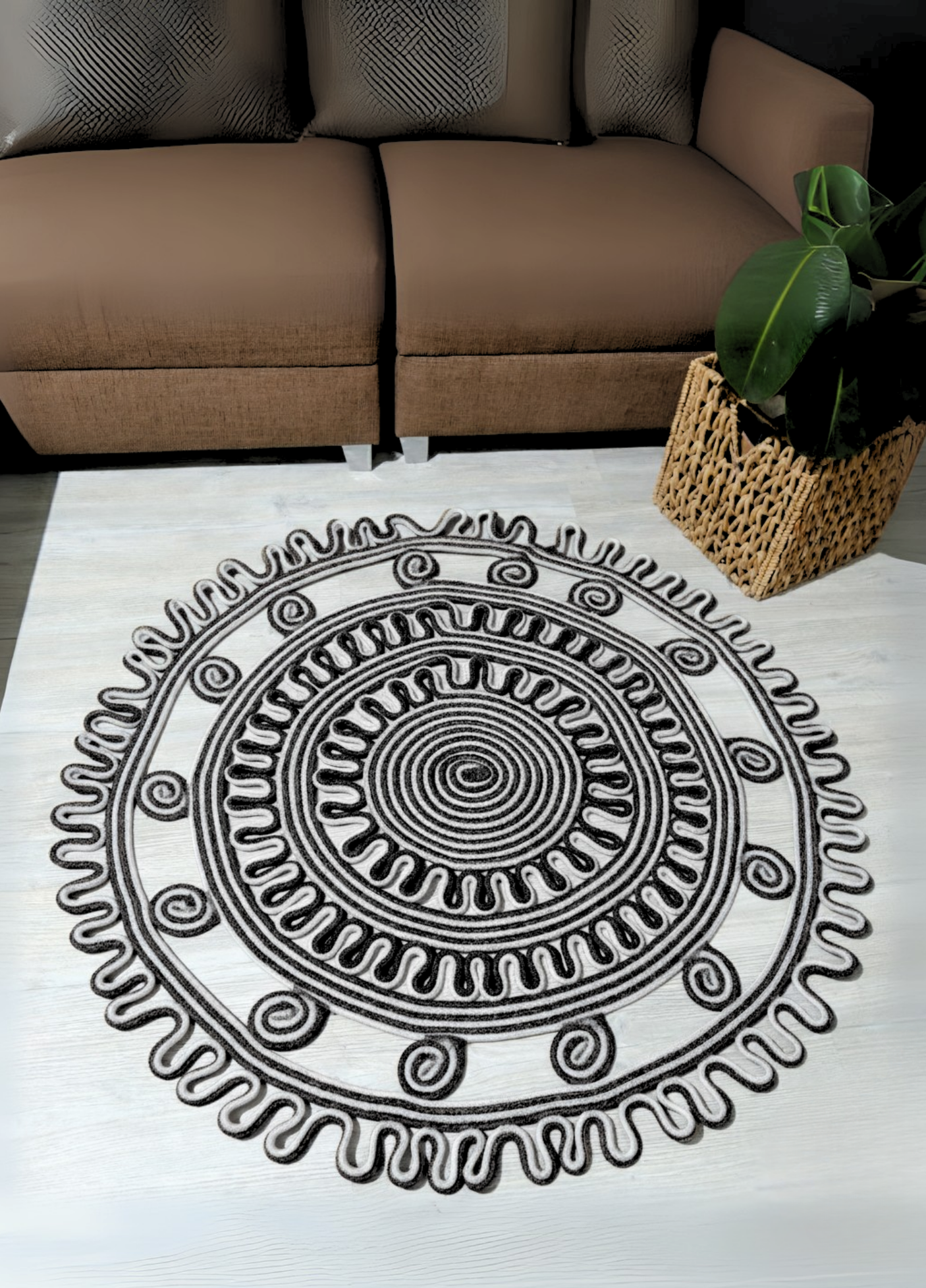 Elora Desenli Jüt Kilim Bohem