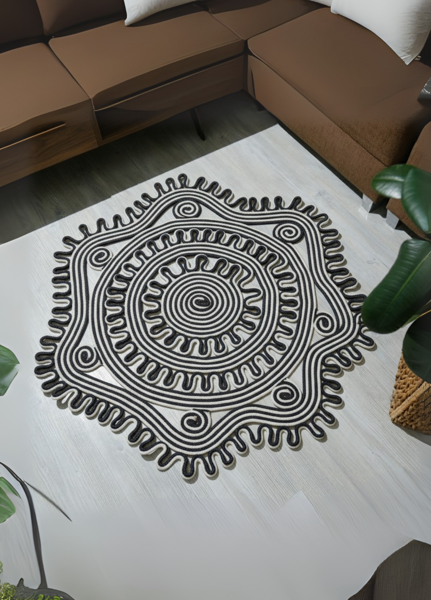 Elora Desenli Jüt Kilim Bohem