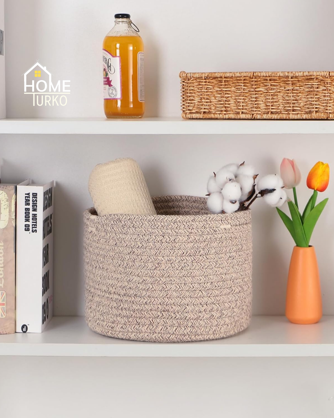 Boho Basket / Organizer 25x17 CM