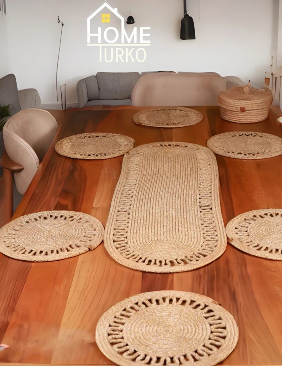 Supla & Runner Dining Table Presentation Set