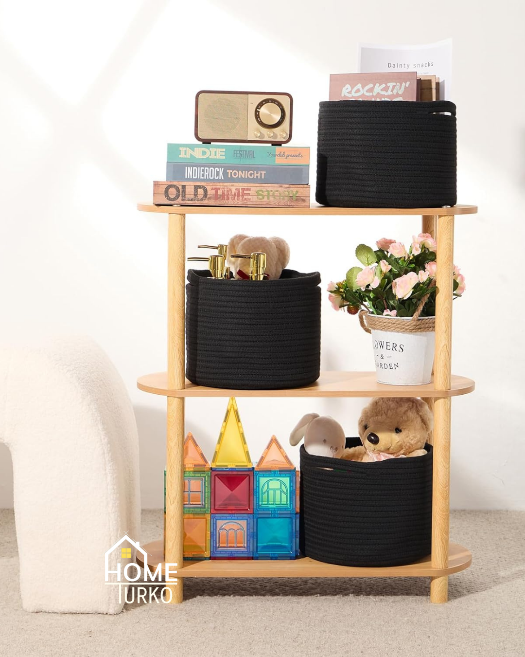 Boho Basket / Organizer 25x17 CM