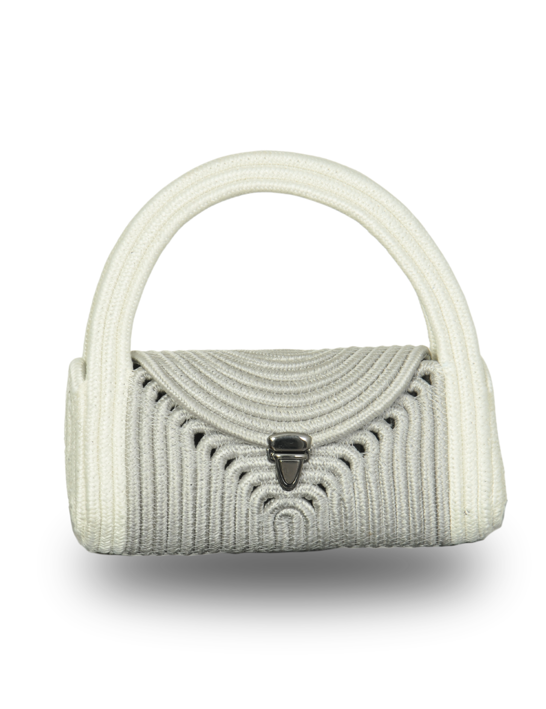 Mini Jute Wicker Clutch