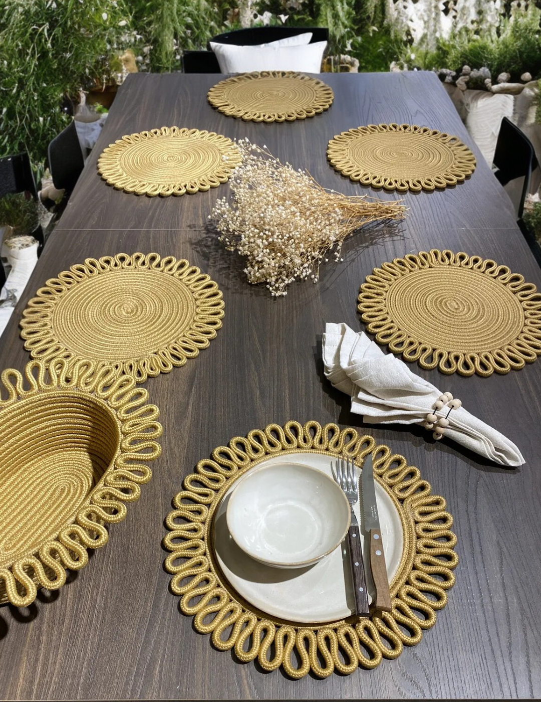 Desenli Supla / Tabak Altlığı Sepetli