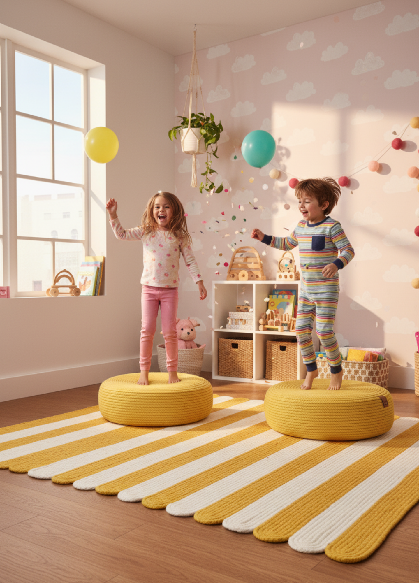 SOFA Minder Jüt Meditasyon Yastığı