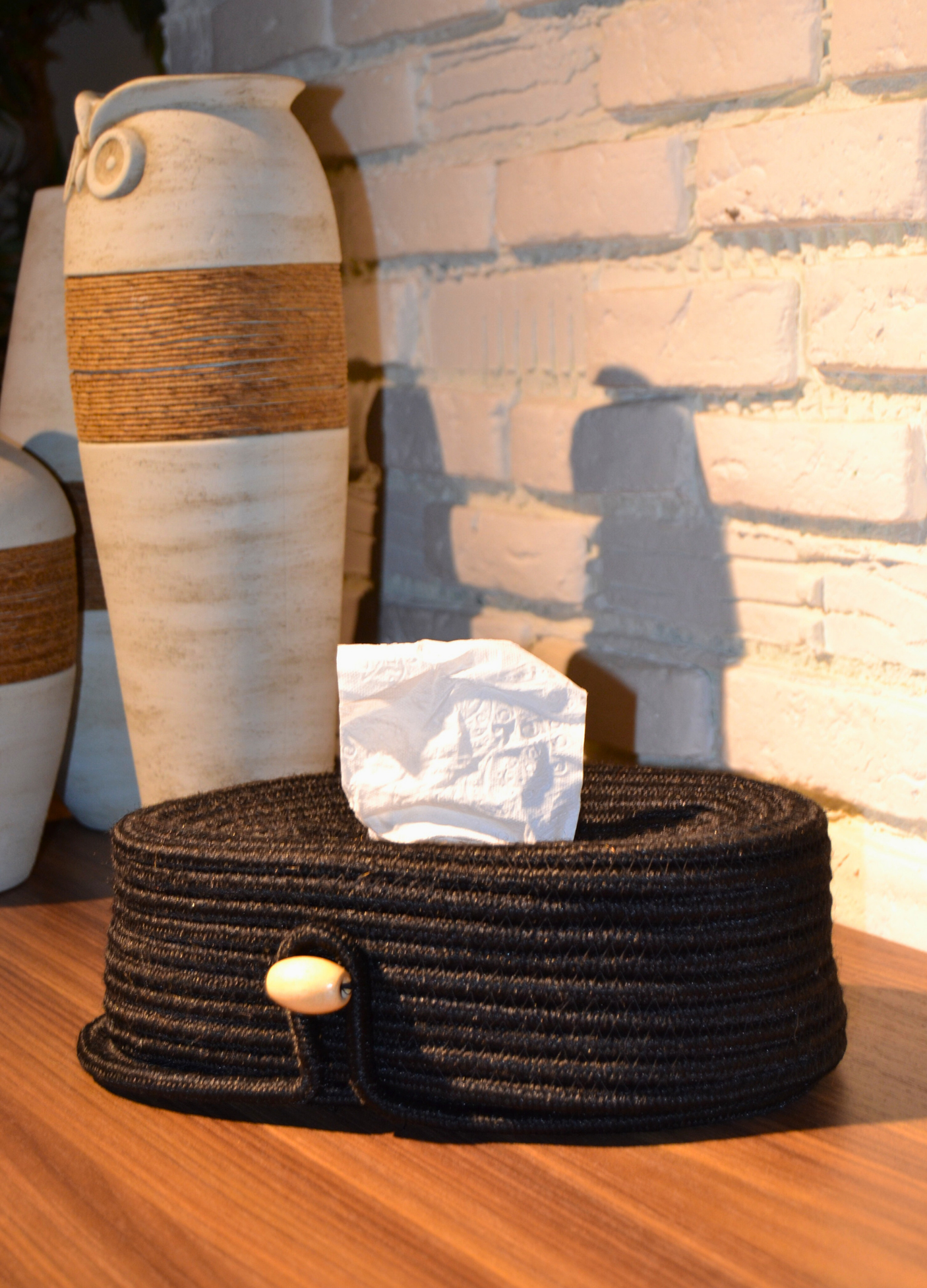 Oval Design Minimalist Napkin Holder