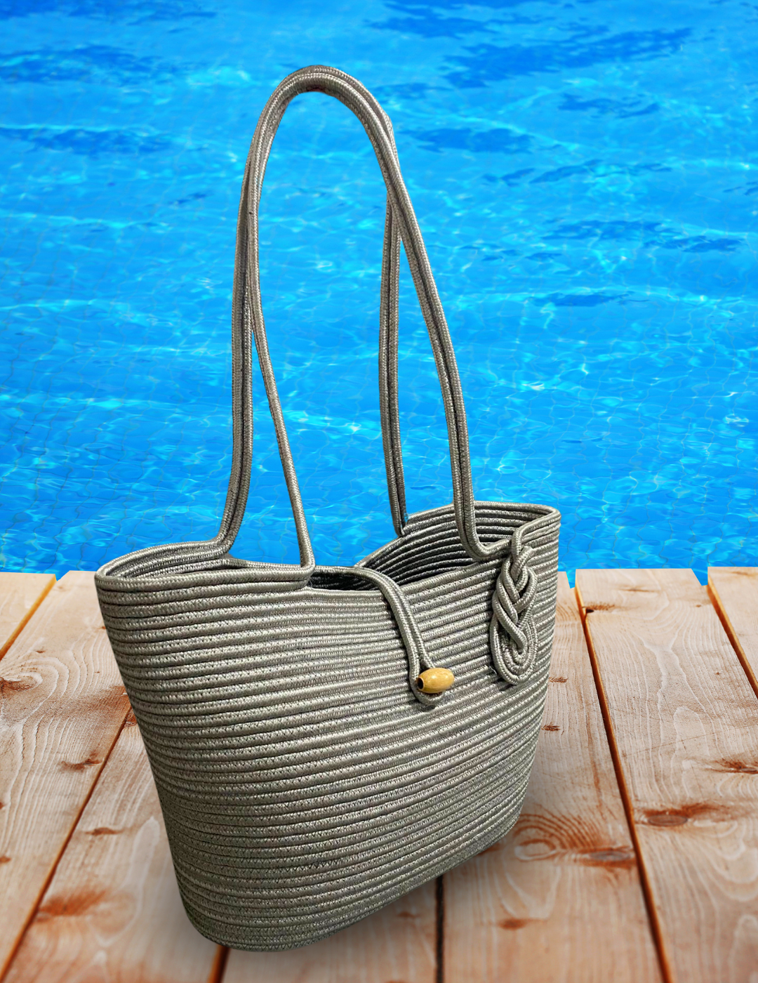 JUTE BEACH BAG