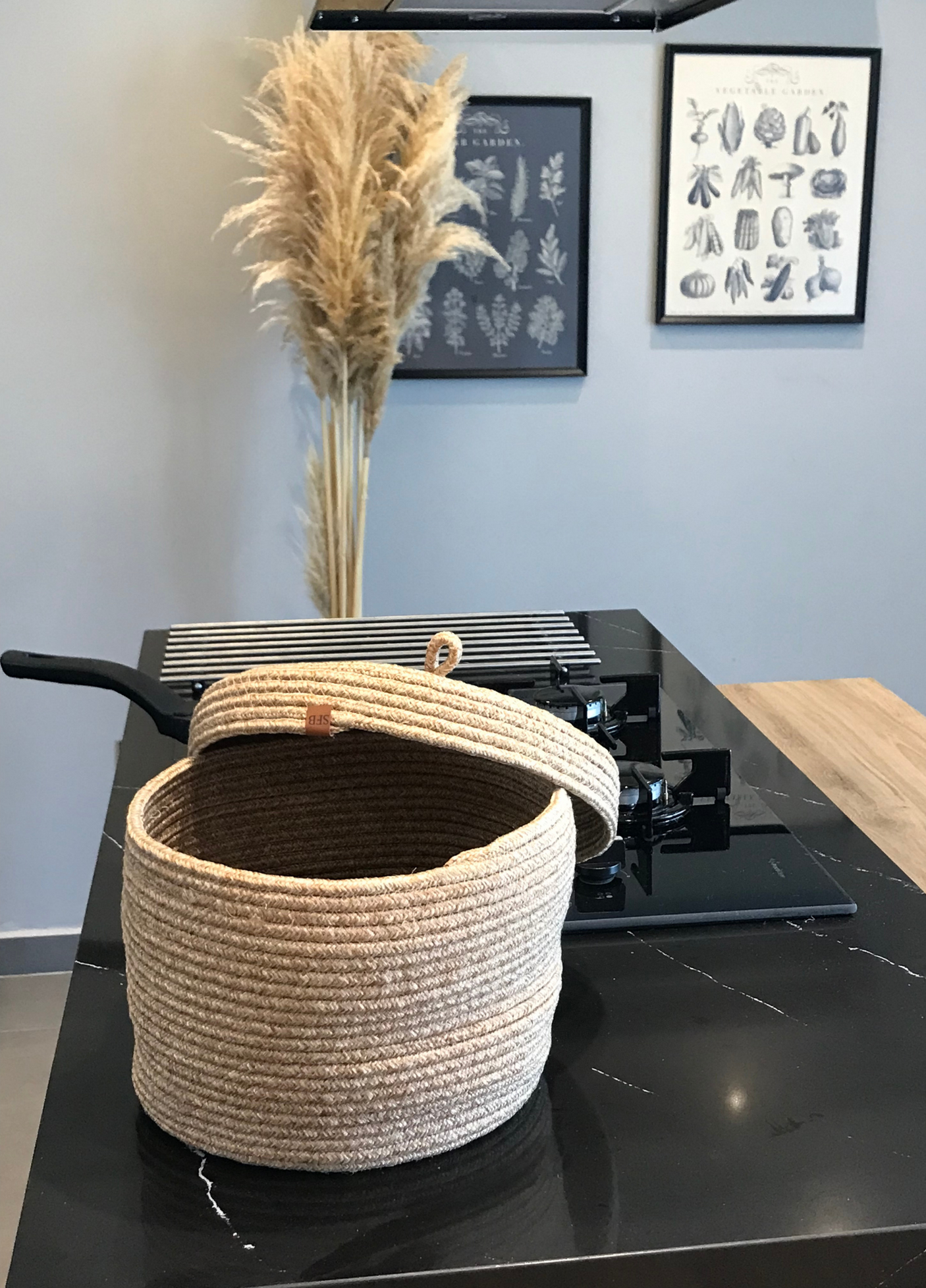 Bohemian Kitchen Basket