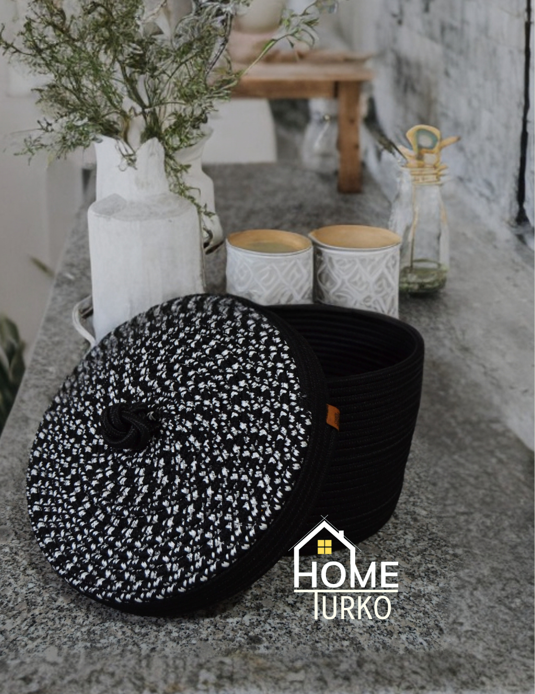 Bohemian Kitchen Basket