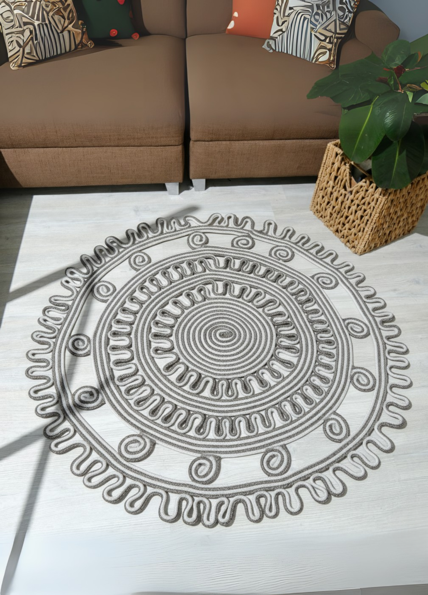 Elora Desenli Jüt Kilim Bohem