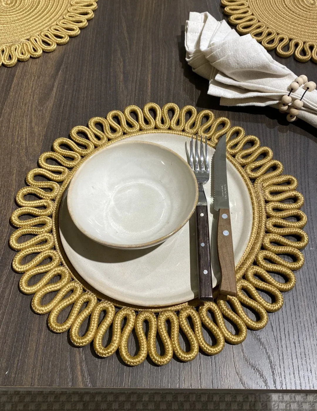 Desenli Supla / Tabak Altlığı Sepetli