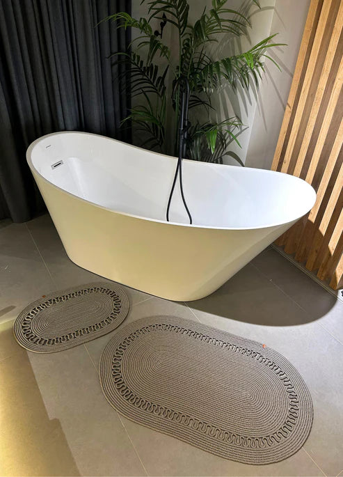 2-Piece Bathroom Mat Set