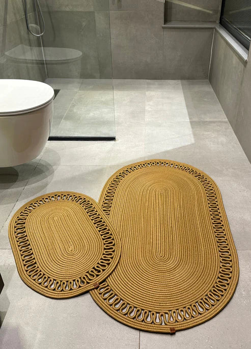 2-Piece Bathroom Mat Set