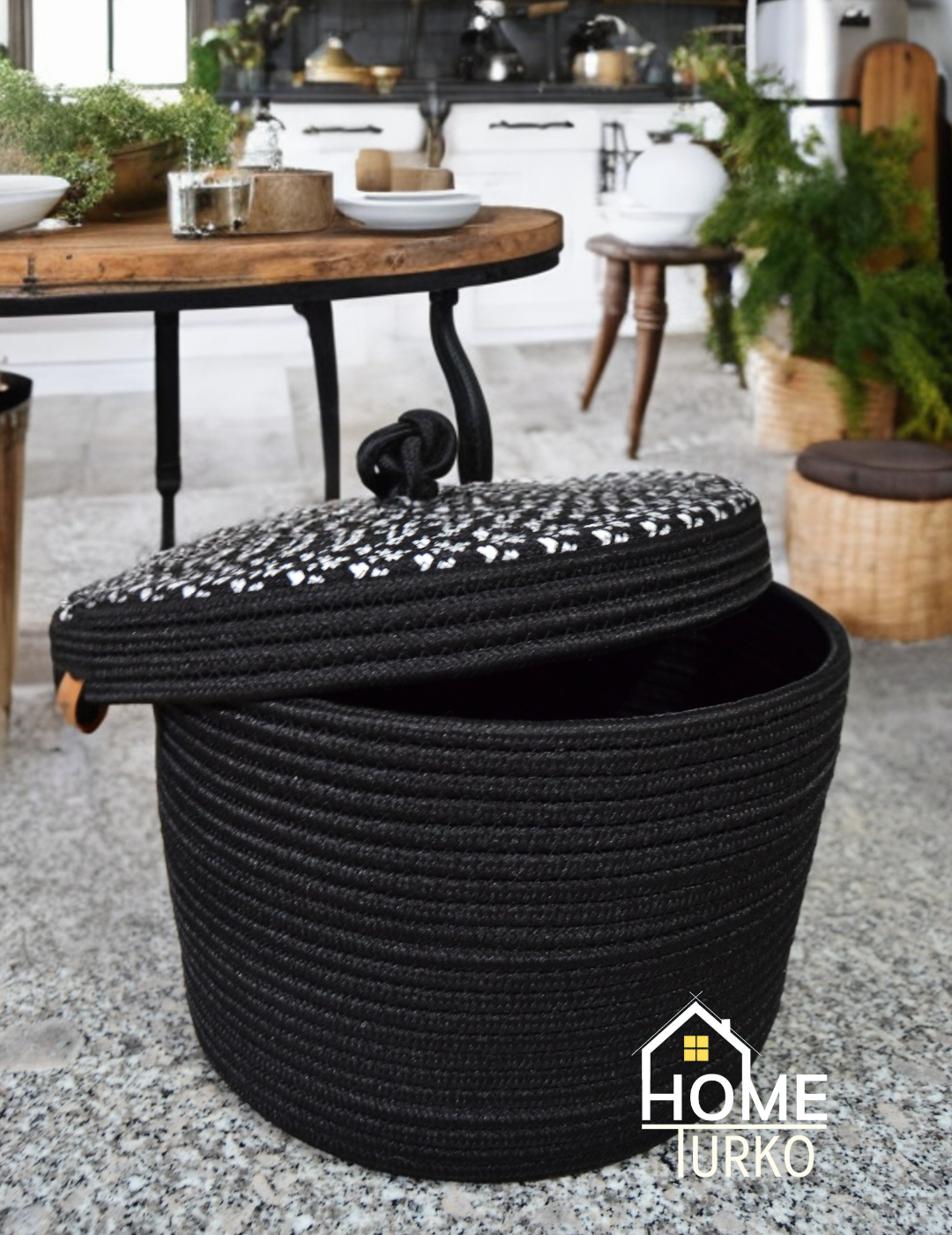 Bohemian Kitchen Basket