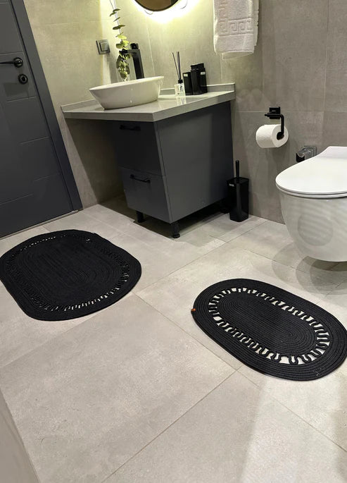 2-Piece Bathroom Mat Set