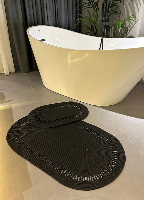 2-Piece Bathroom Mat Set