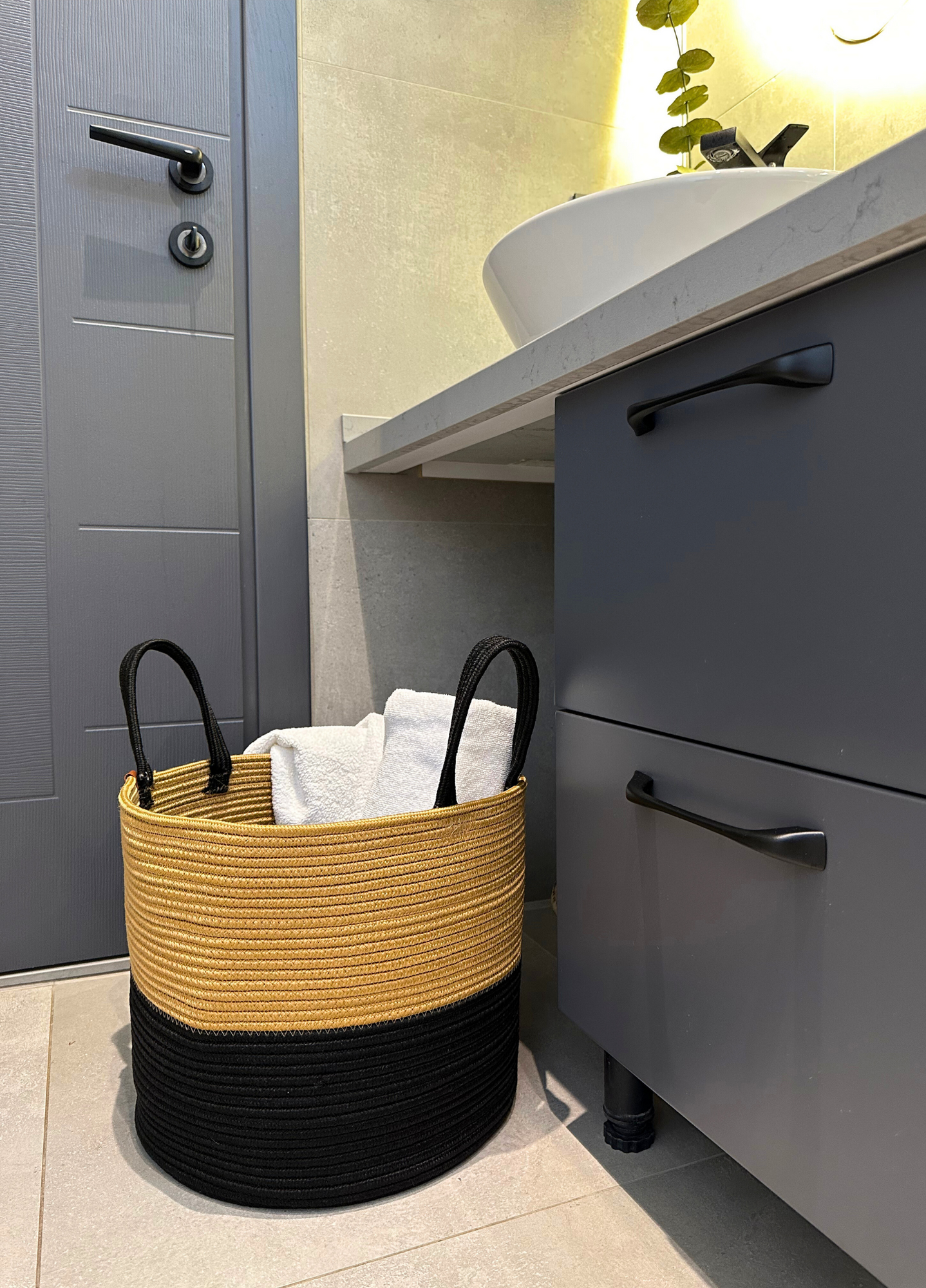 Bohem Çamaşır Sepeti Düzenleyici