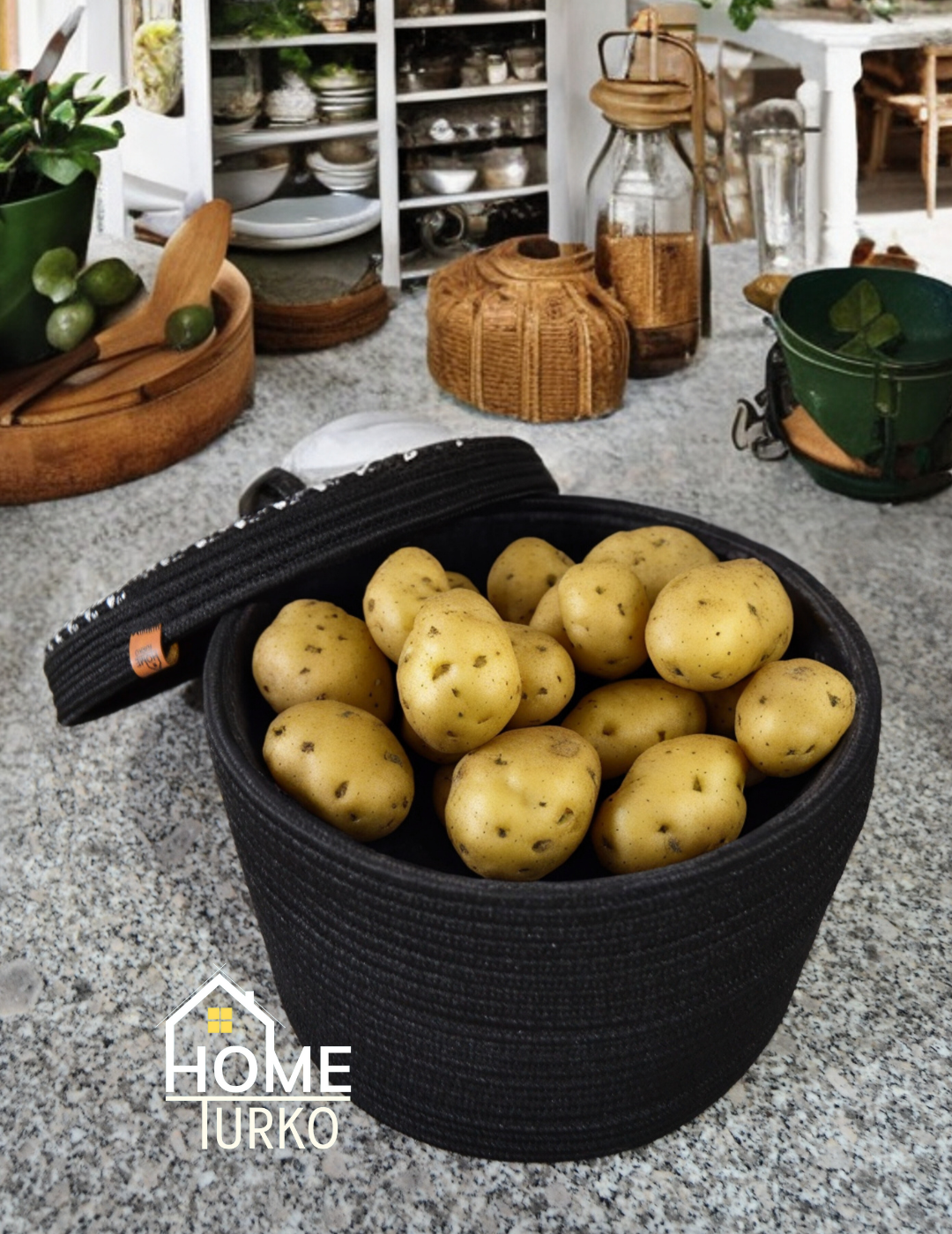 Bohemian Kitchen Basket