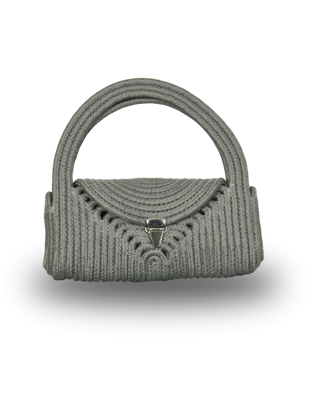 Mini Jute Wicker Clutch