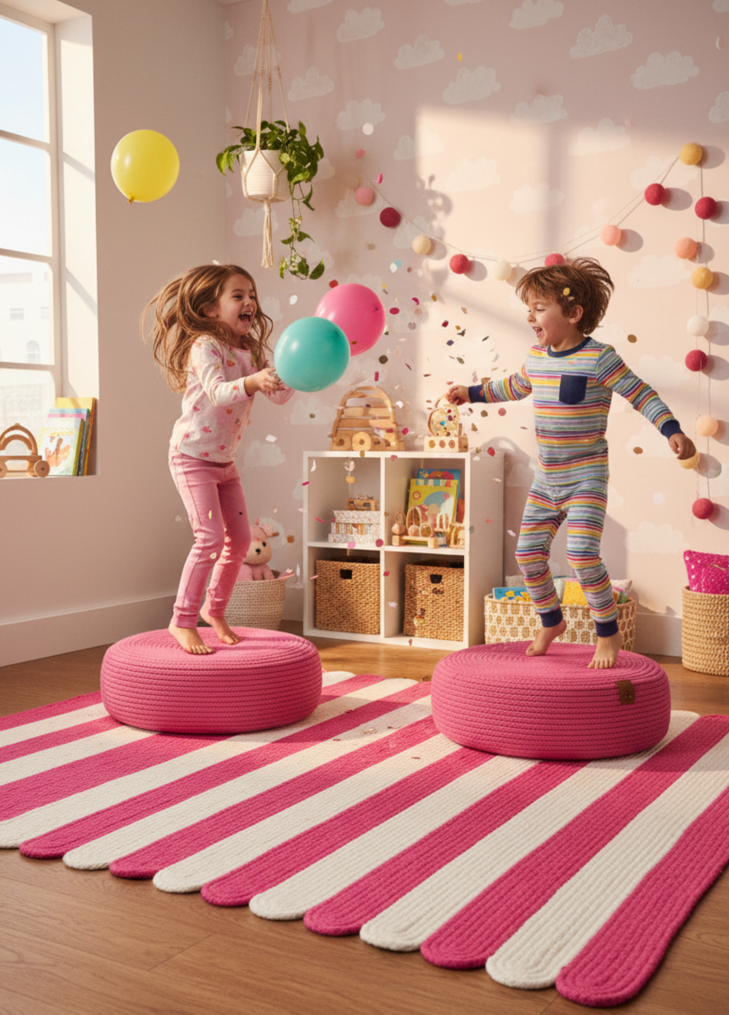 SOFA Minder Jüt Meditasyon Yastığı