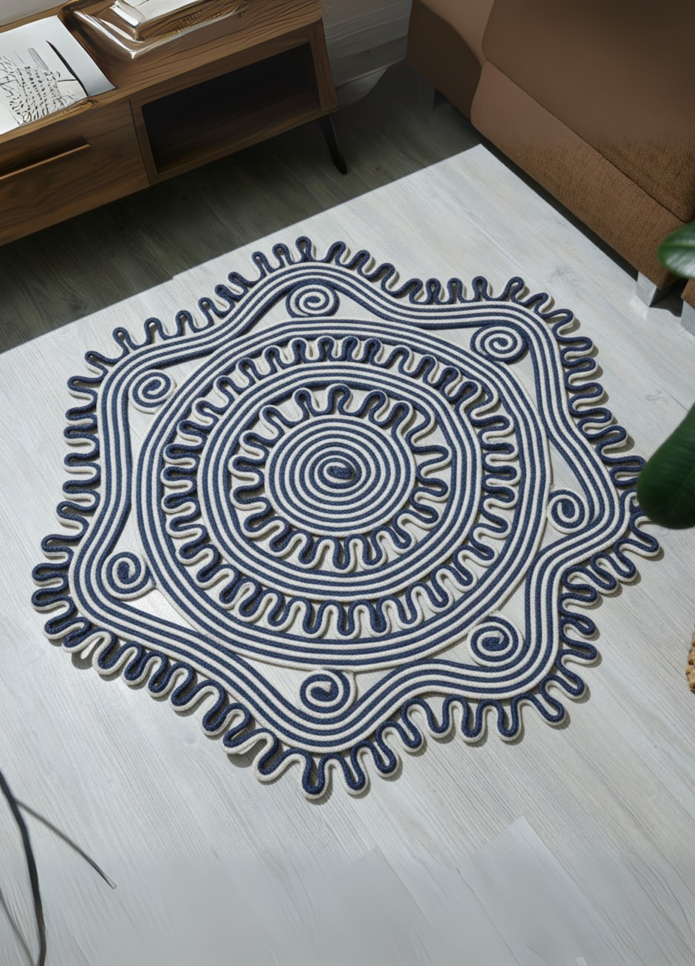 Elora Desenli Jüt Kilim Bohem