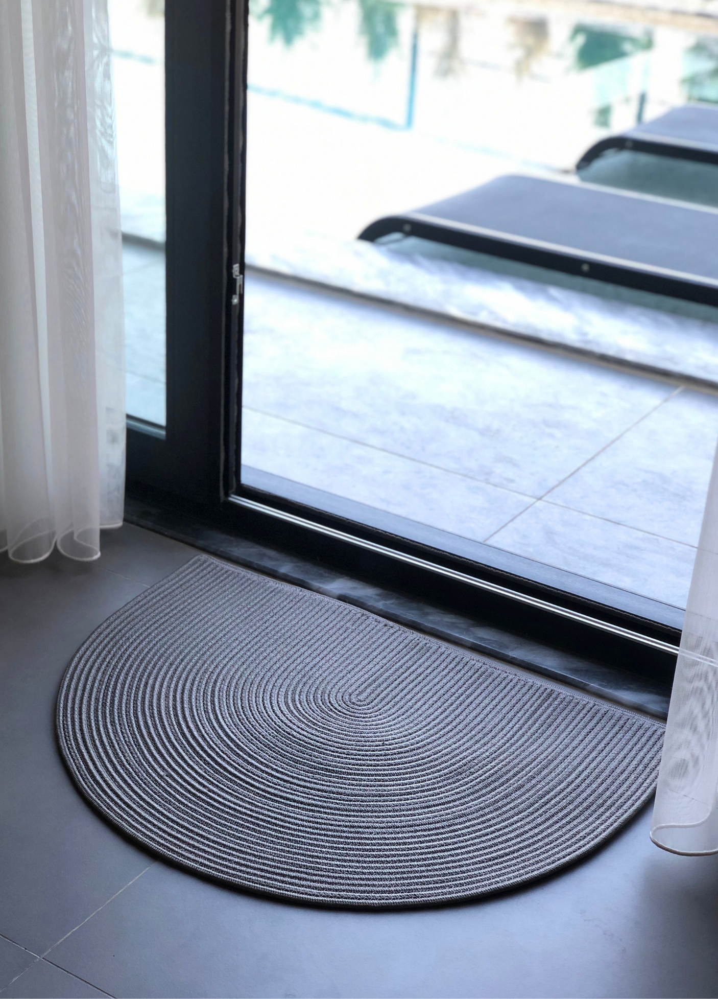 Bohemian Gray Doormat