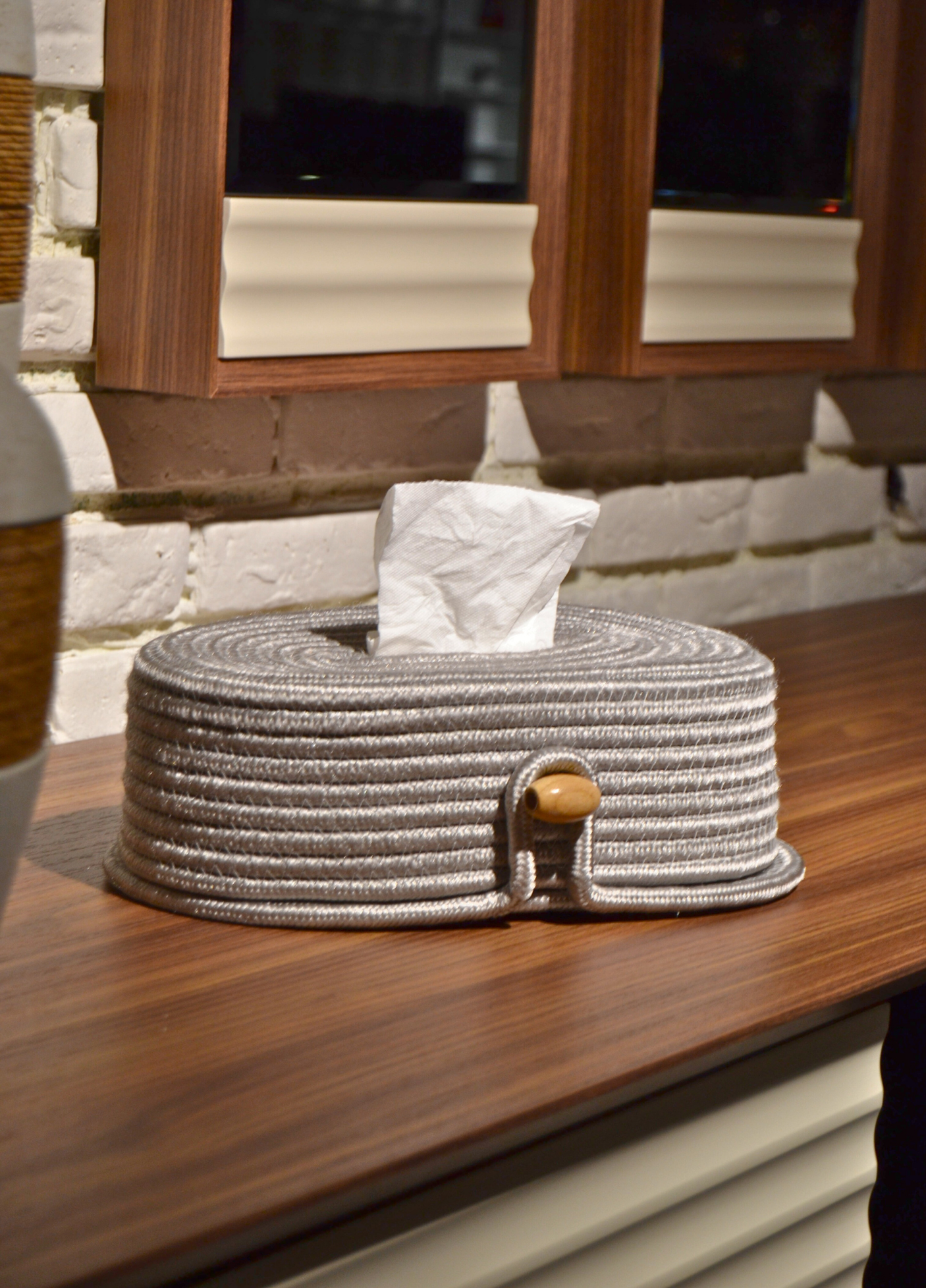 Oval Design Minimalist Napkin Holder