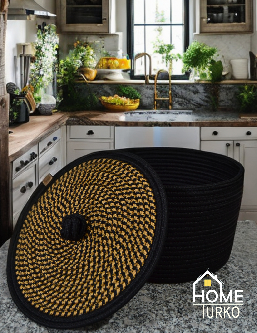 Bohemian Kitchen Basket