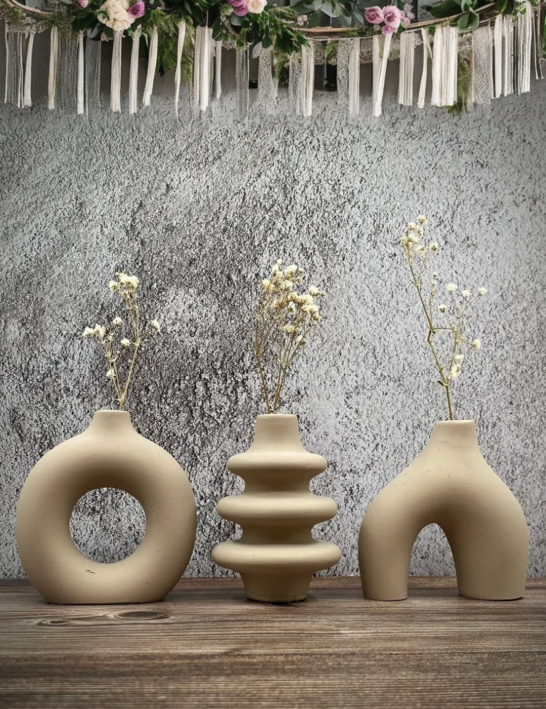 Bohemian Trinket Ornamental Vase Set