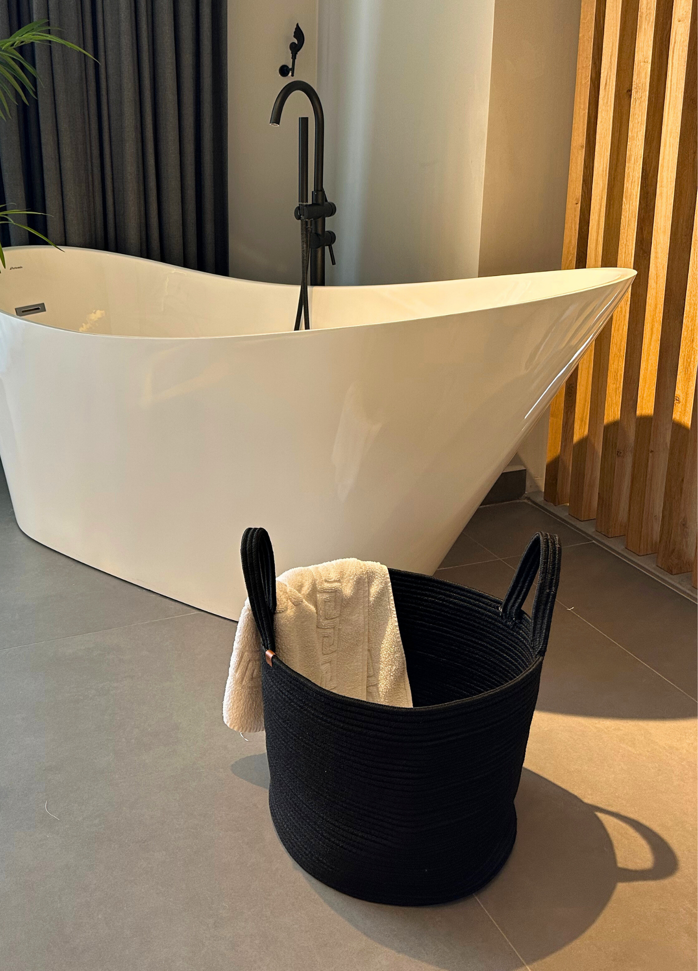 Bohem Çamaşır Sepeti Düzenleyici