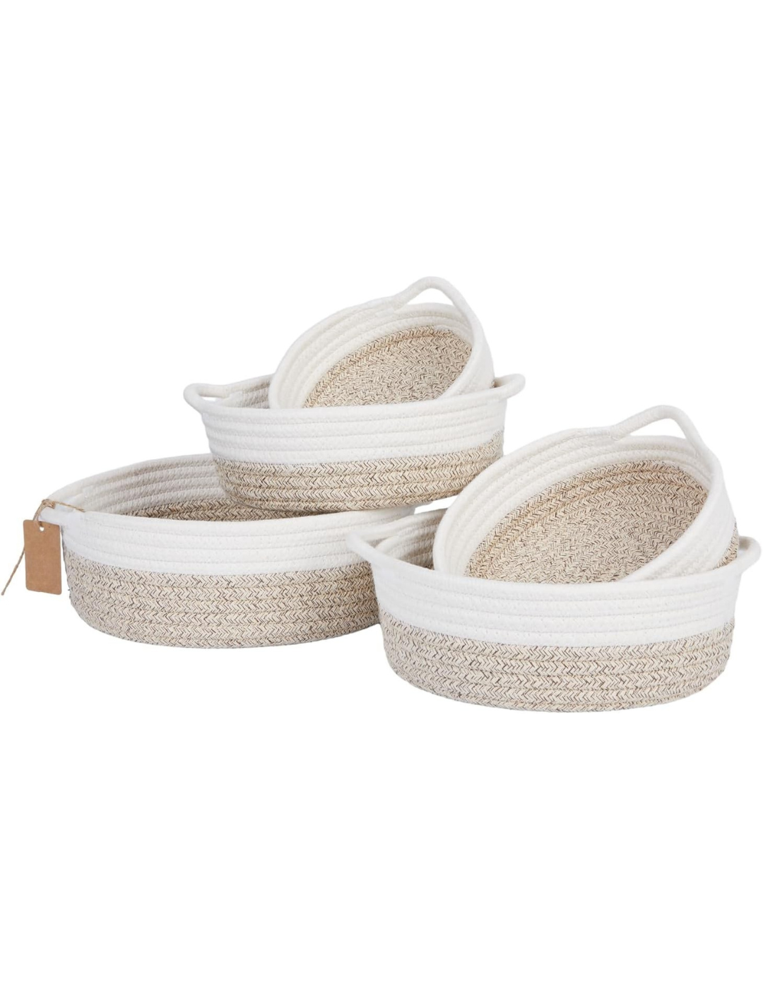 5-Piece Bohemian Organizer Basket Set